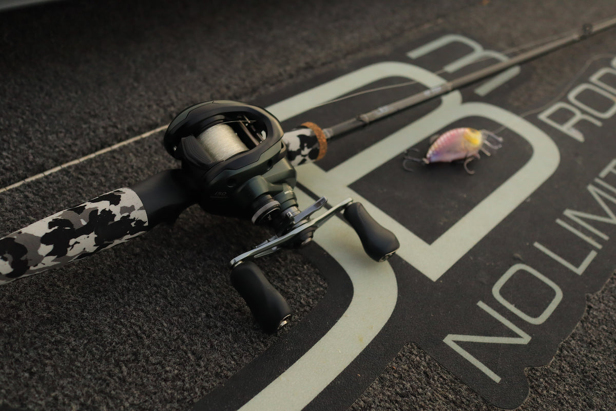 Shallow Diving Crankbait Rods (0-8') – JB3 Rods