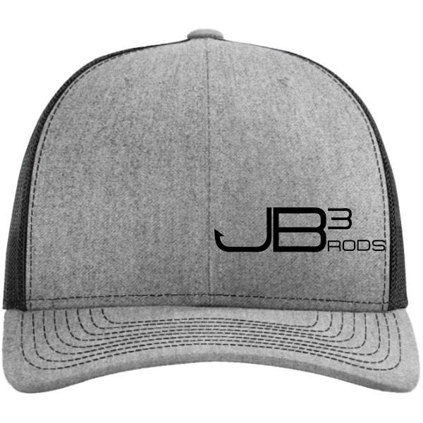 JB3 "Graphite" Trucker Hat - JB3 Rods & Lip Rip